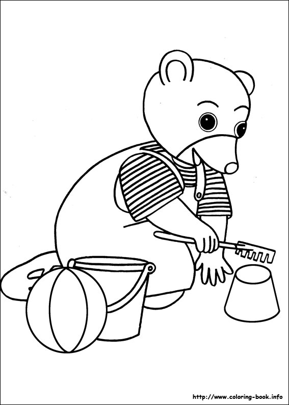 Little Brown Bear coloring picture